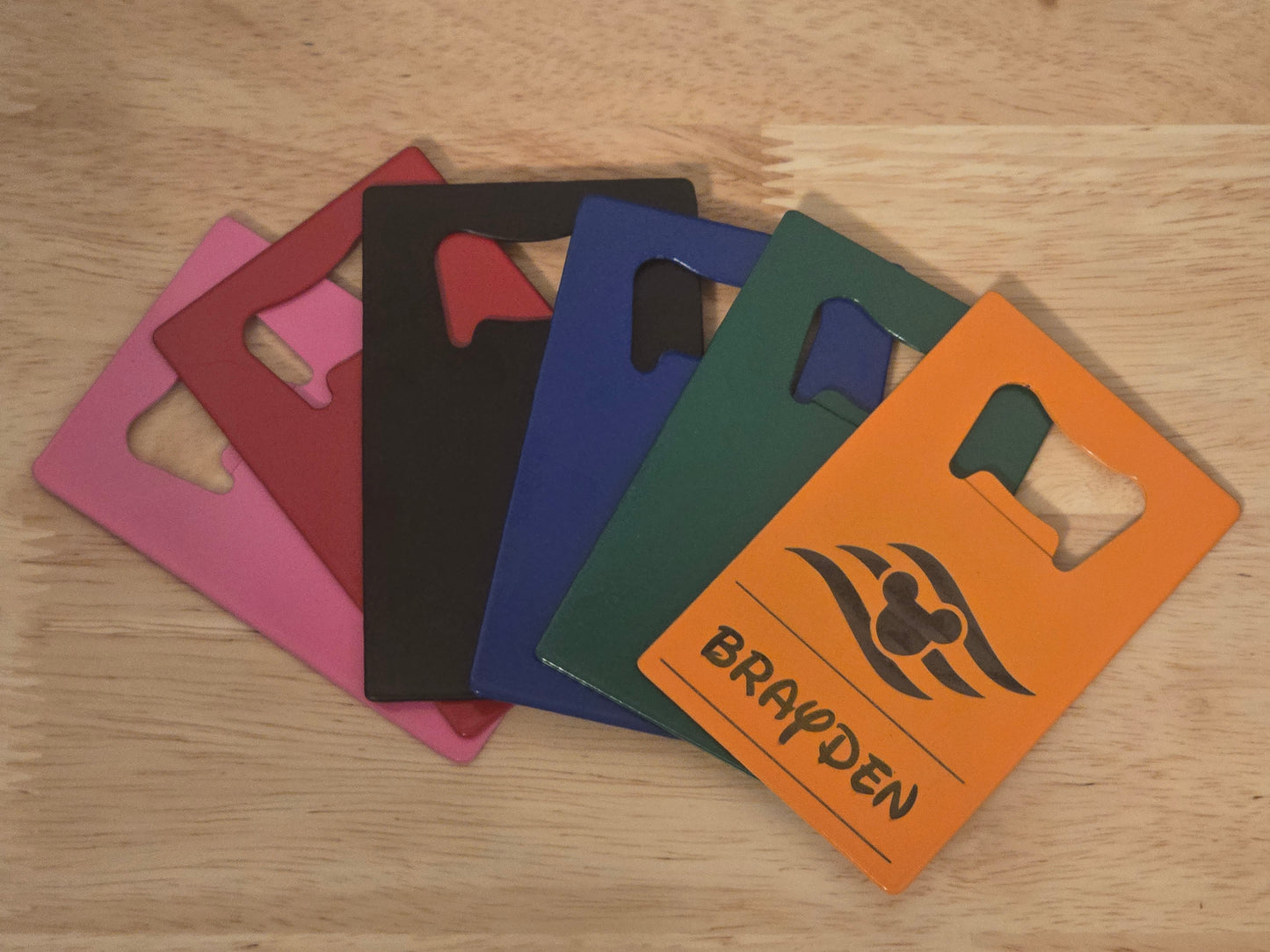 Credit Card Bottle Openers