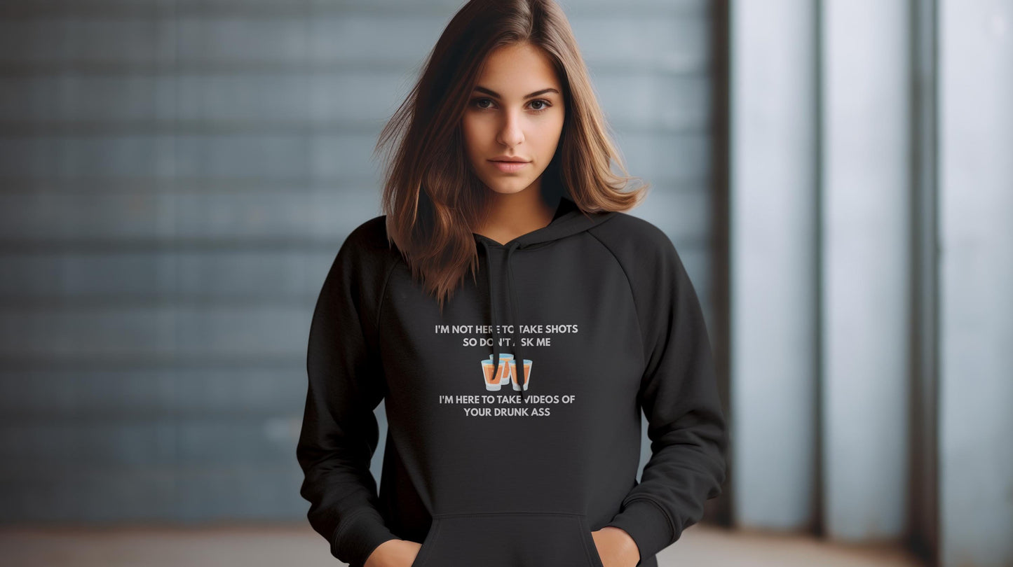 Funny "I'm Not Taking Shots" PNG SVG: DTF T-Shirt Design (Downloadable File)