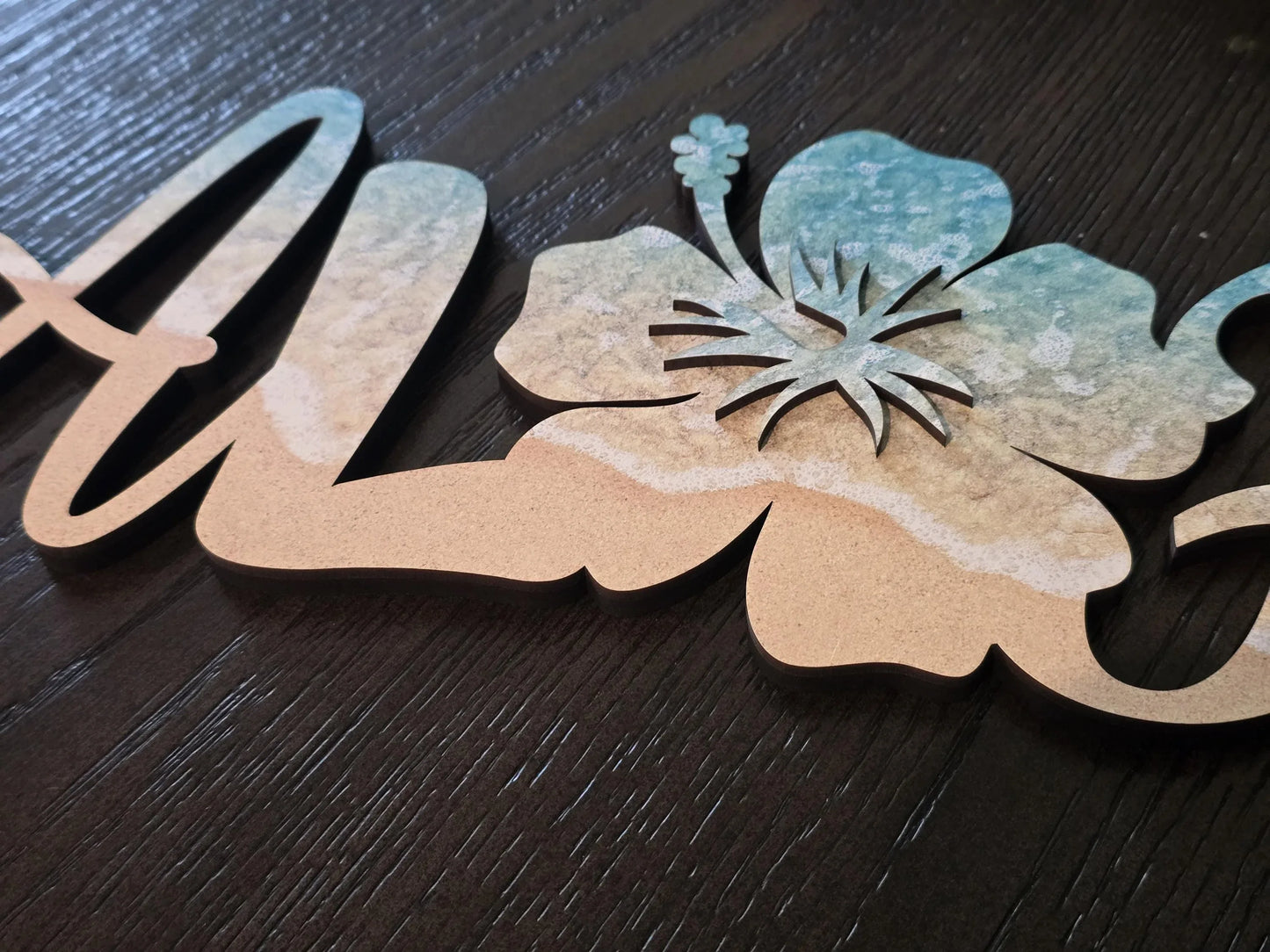 Aloha Hawaii Wall Art Sign - Riley's Treehouse