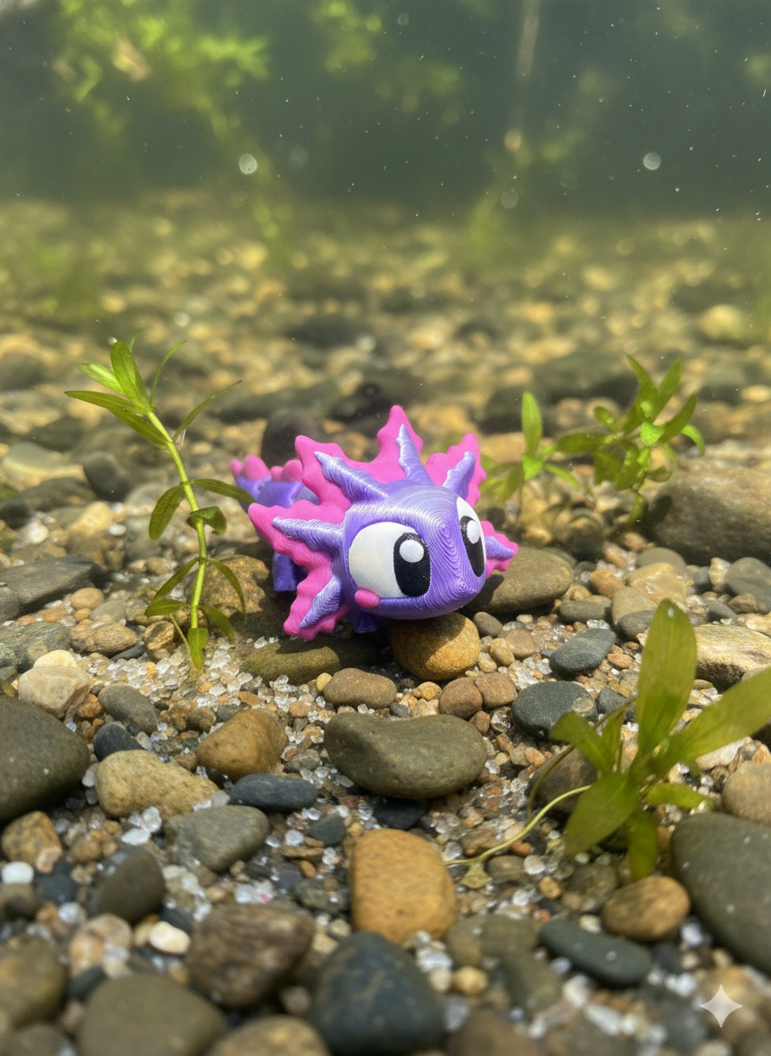 Neptune the Axolotl