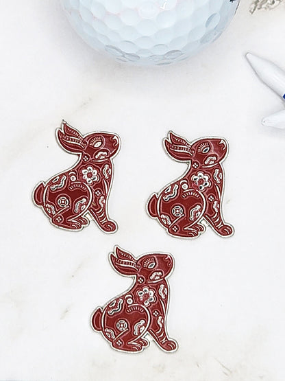 Golf Ball Marker | Year of the Rabbit 2023 | Limited Edition | Unique Golf Gift Ideas
