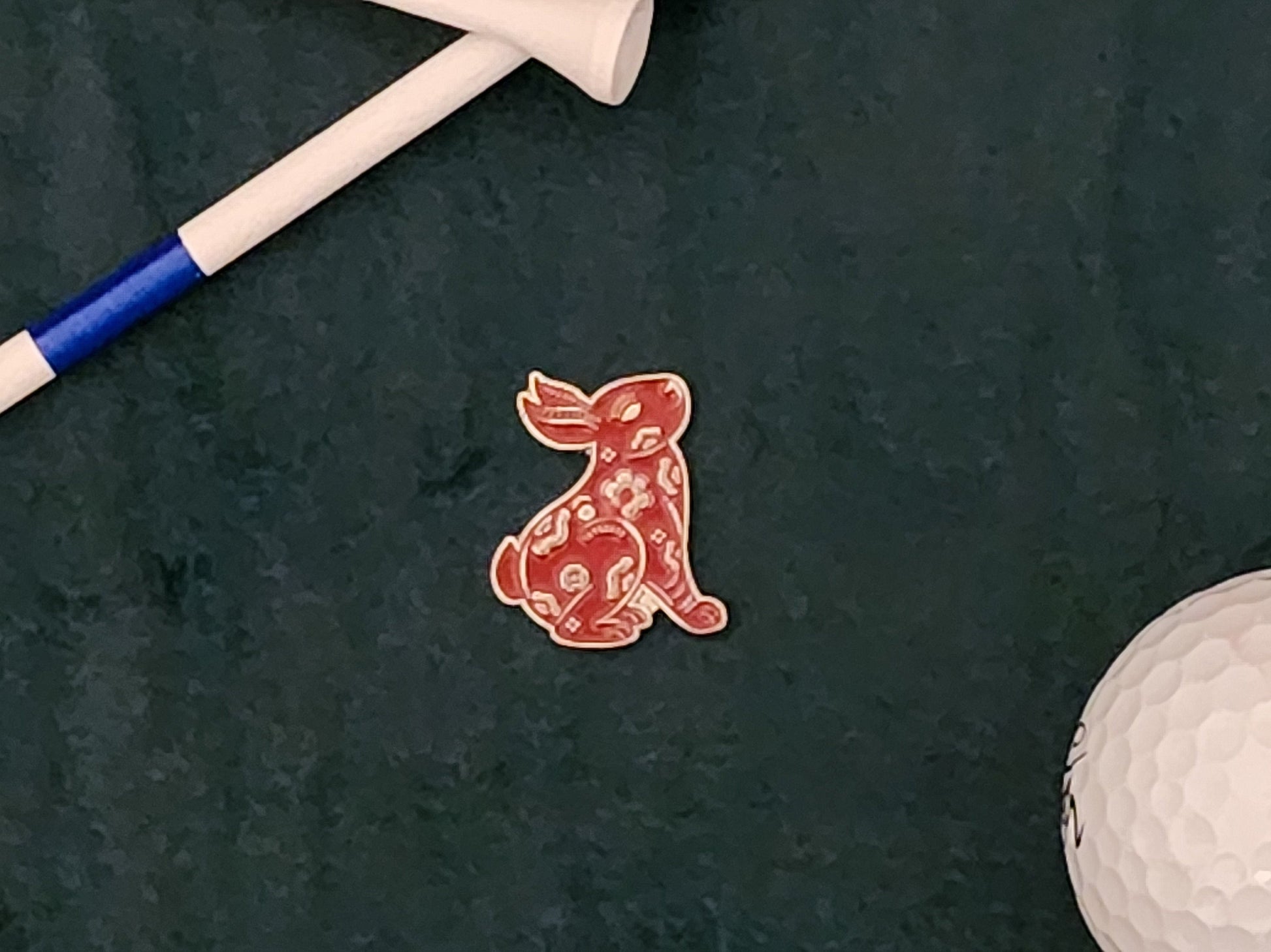 Golf Ball Marker | Year of the Rabbit 2023 | Limited Edition | Unique Golf Gift Ideas