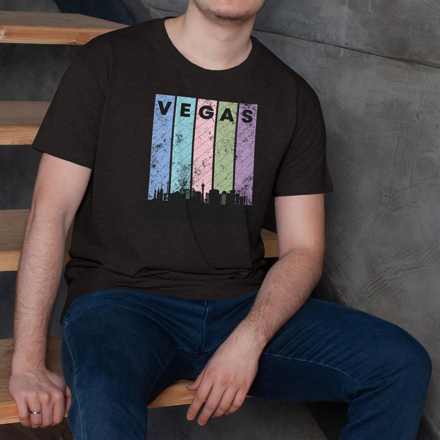 Vegas Skyline SVG for shirt printing | DTF | Downloadable File