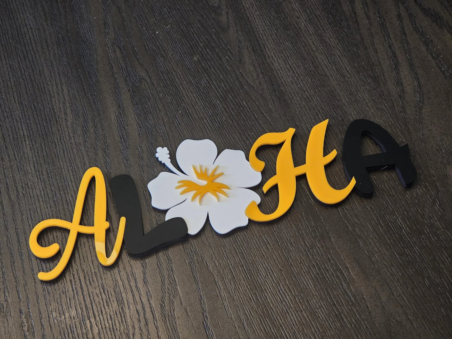 Aloha Hawaii Wall Art Sign - Riley's Treehouse