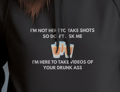 Funny "I'm Not Taking Shots" PNG SVG: DTF T-Shirt Design (Downloadable File)