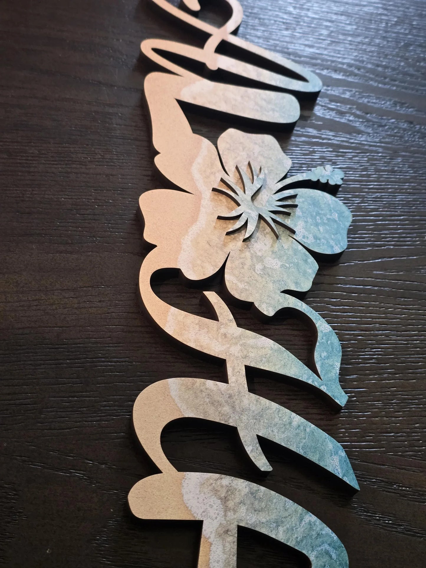 Aloha Hawaii Wall Art Sign - Riley's Treehouse