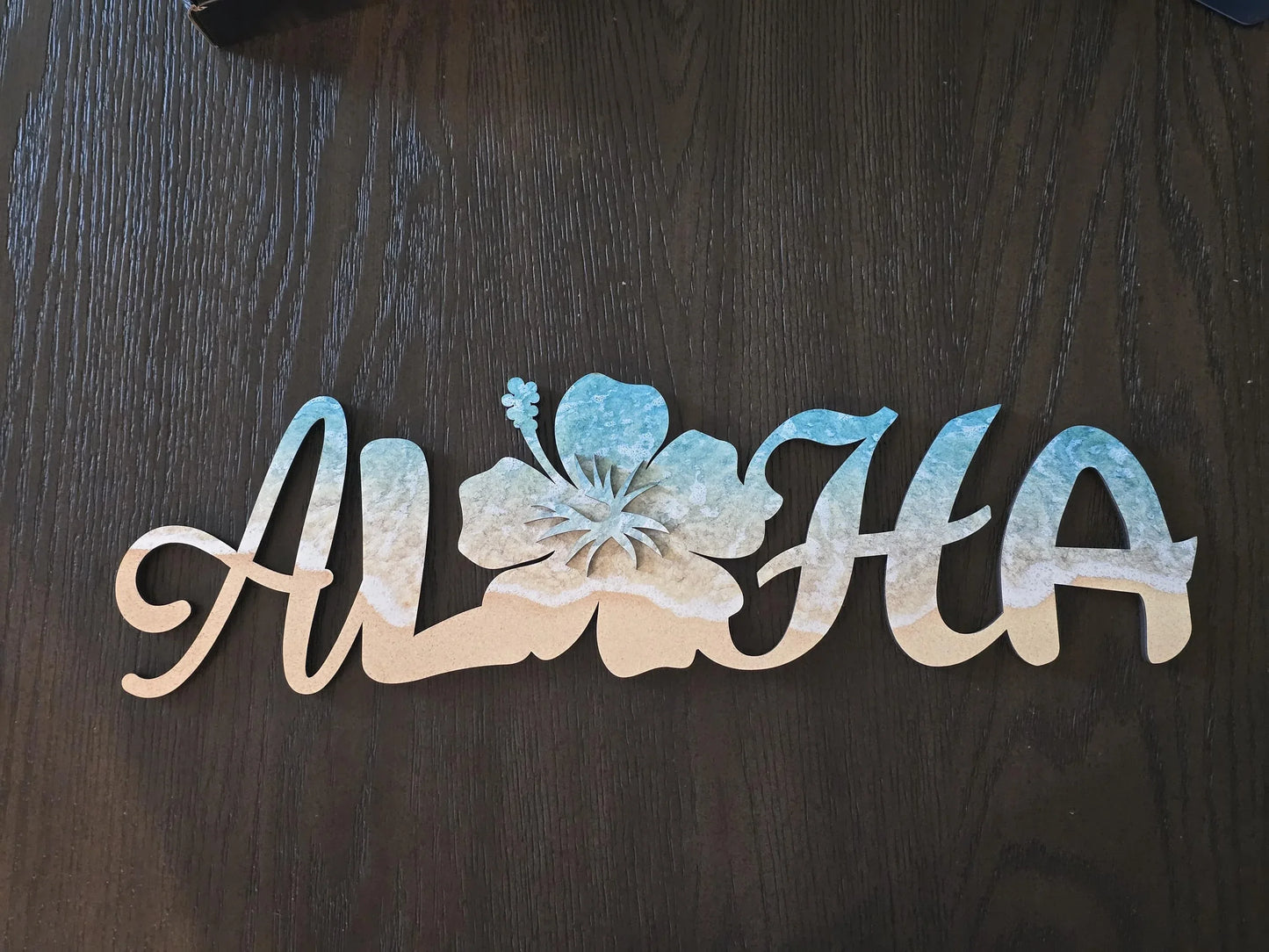 Aloha Hawaii Wall Art Sign - Riley's Treehouse