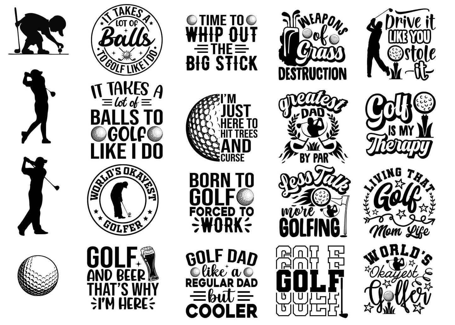 Custom Name Bag Tag | Customizable | Golfer Gift Ideas