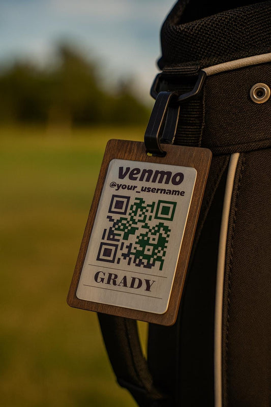 Venmo Custom Bag Tag | Customizable | Golfer Gift Ideas