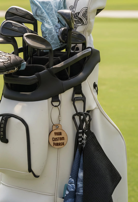 Tap to Pay Venmo Bag Tag - Wooden - Riley's Treehouse