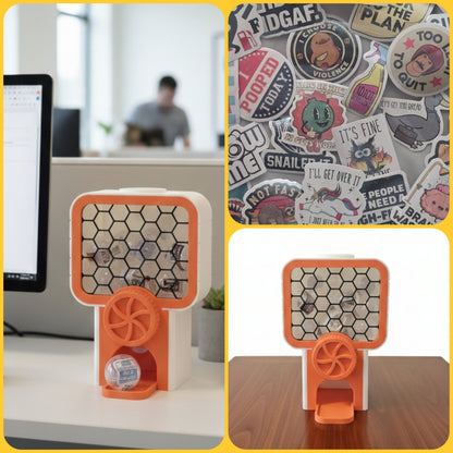 Snarky Sticker Dispenser